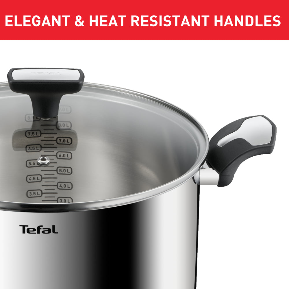 Tefal Emotion Induction Stainless Steel Stock Pot 6.2L