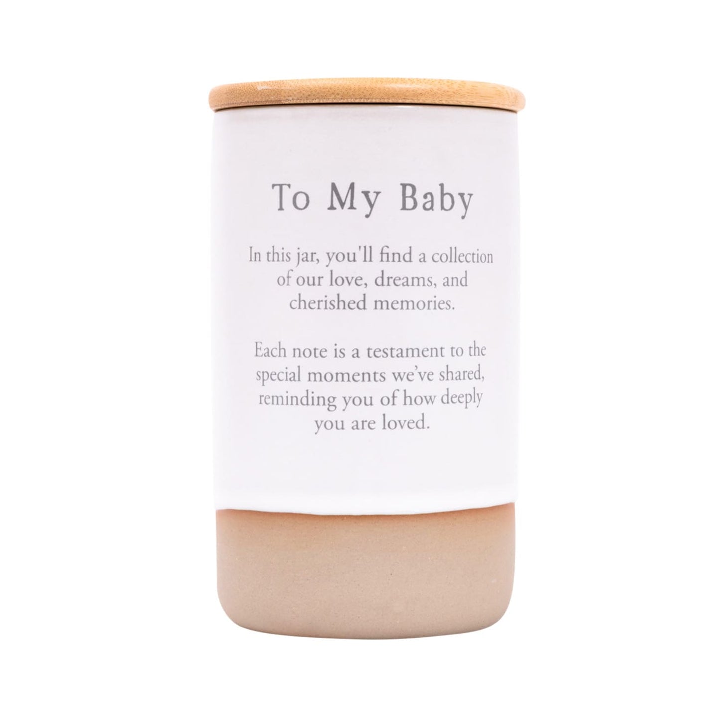 Splosh Heartfelt Jar of Baby Memories
