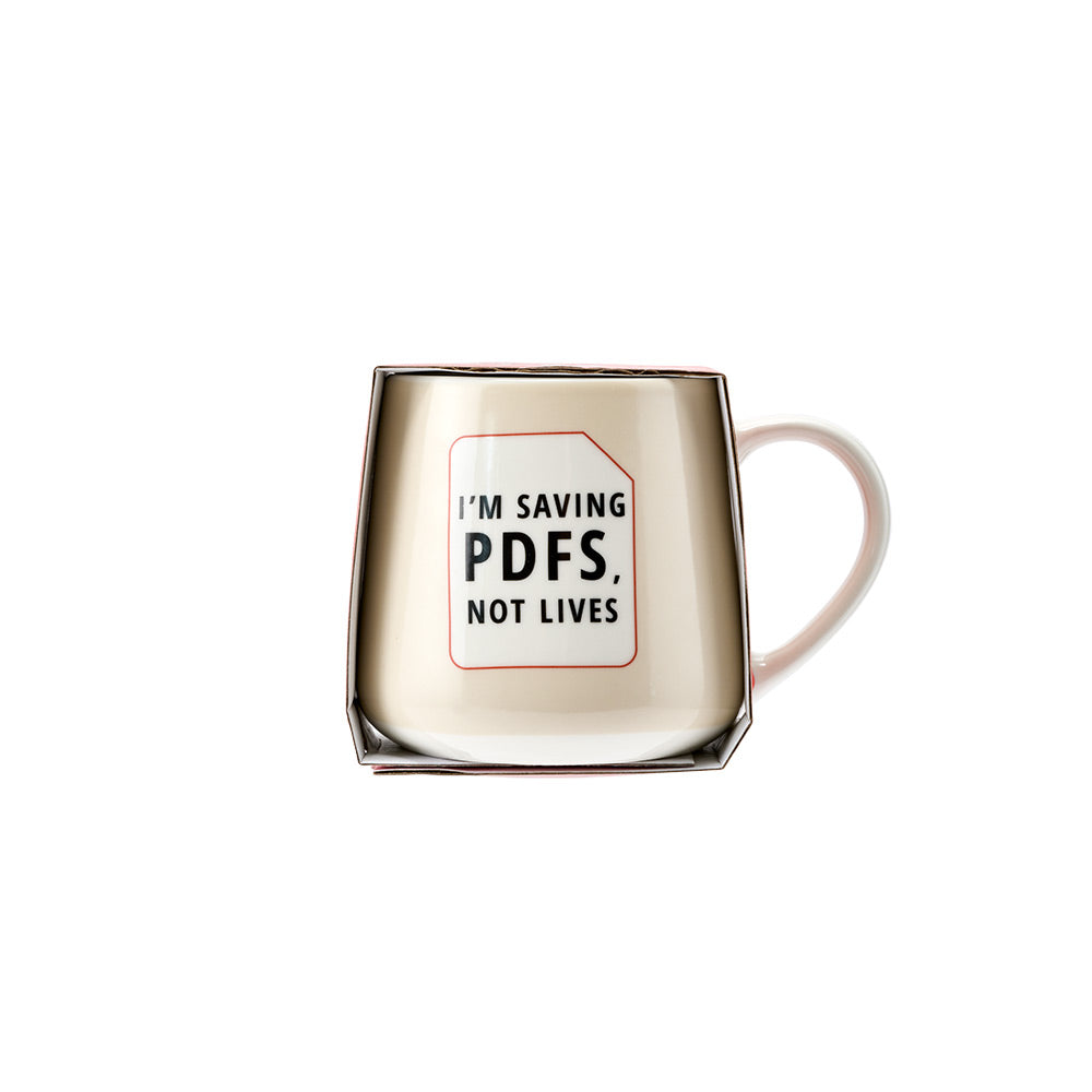 Daily Dose by Ambrosia Mug 360ml saving PDFs, not lives