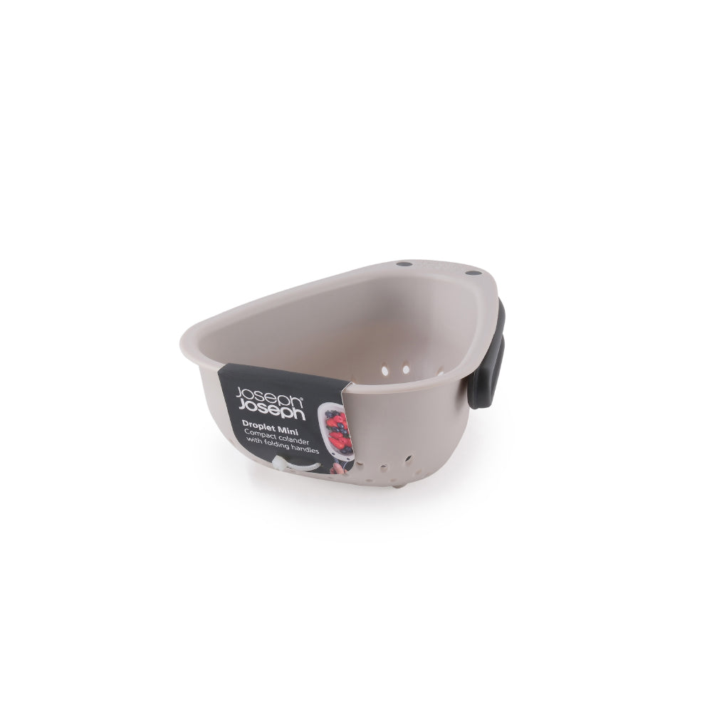 Joseph Joseph Droplet Mini Compact Colander With Folding Handles at House