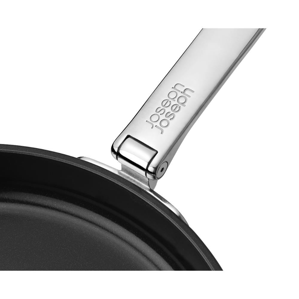 Joseph Joseph Space Steel Non Stick Stainless Steel Frypan 28cm