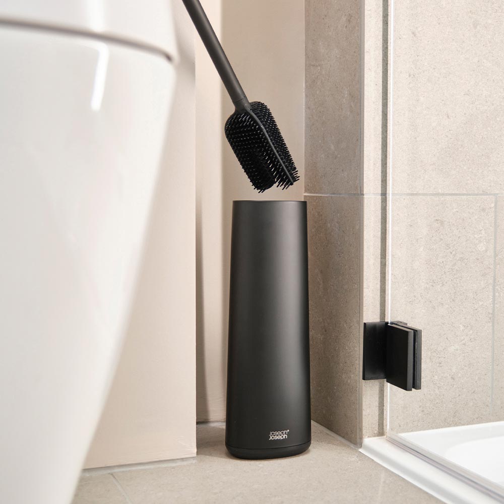 Joseph Joseph Flex 360 Advanced Toilet Brush Matt Black