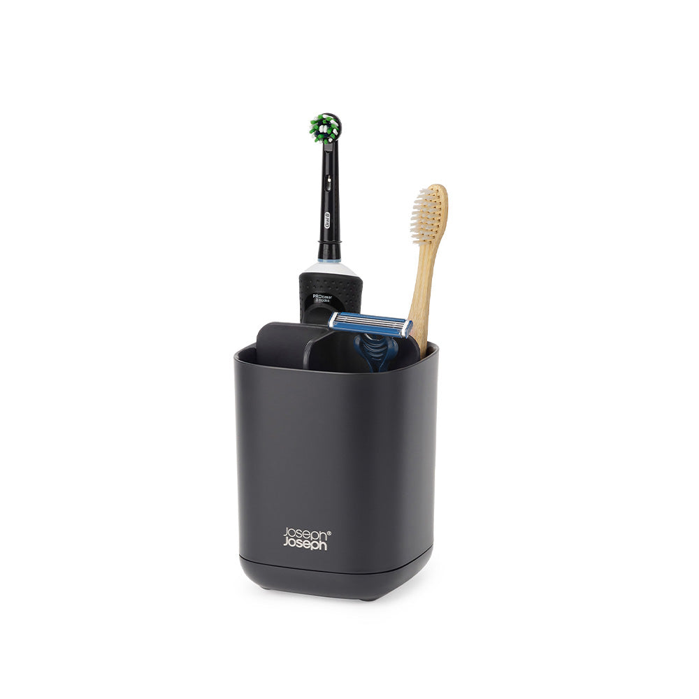 Joseph Joseph EasyStore Toothbrush Caddy Matt Black