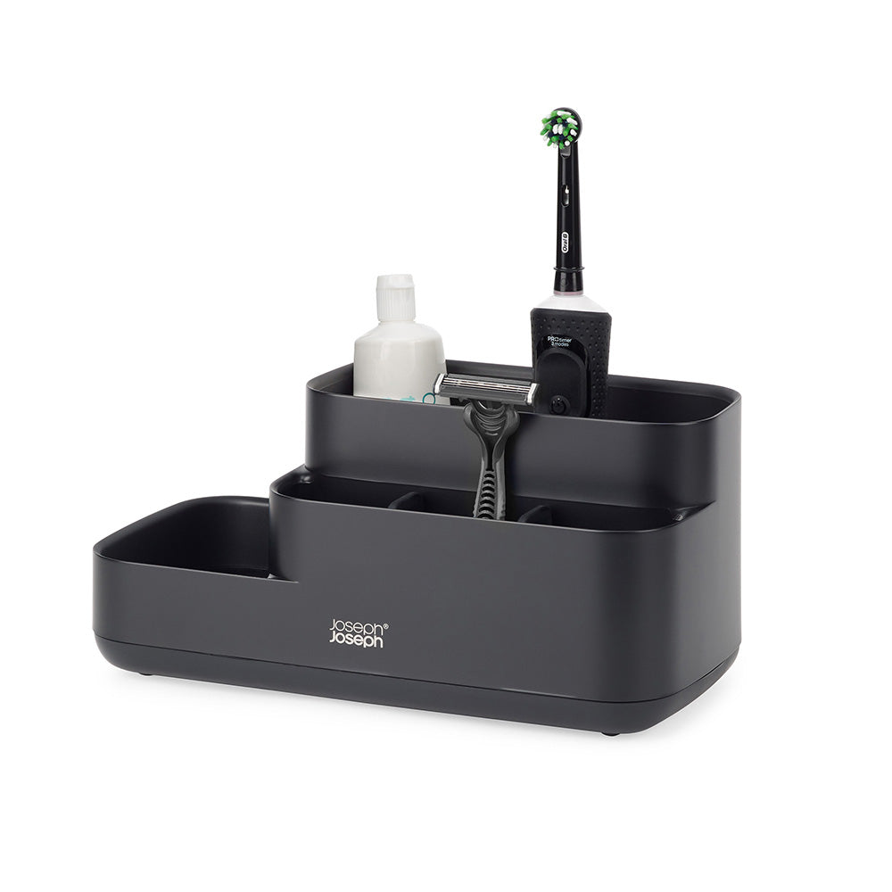 Joseph Joseph EasyStore Bathroom Caddy Matt Black