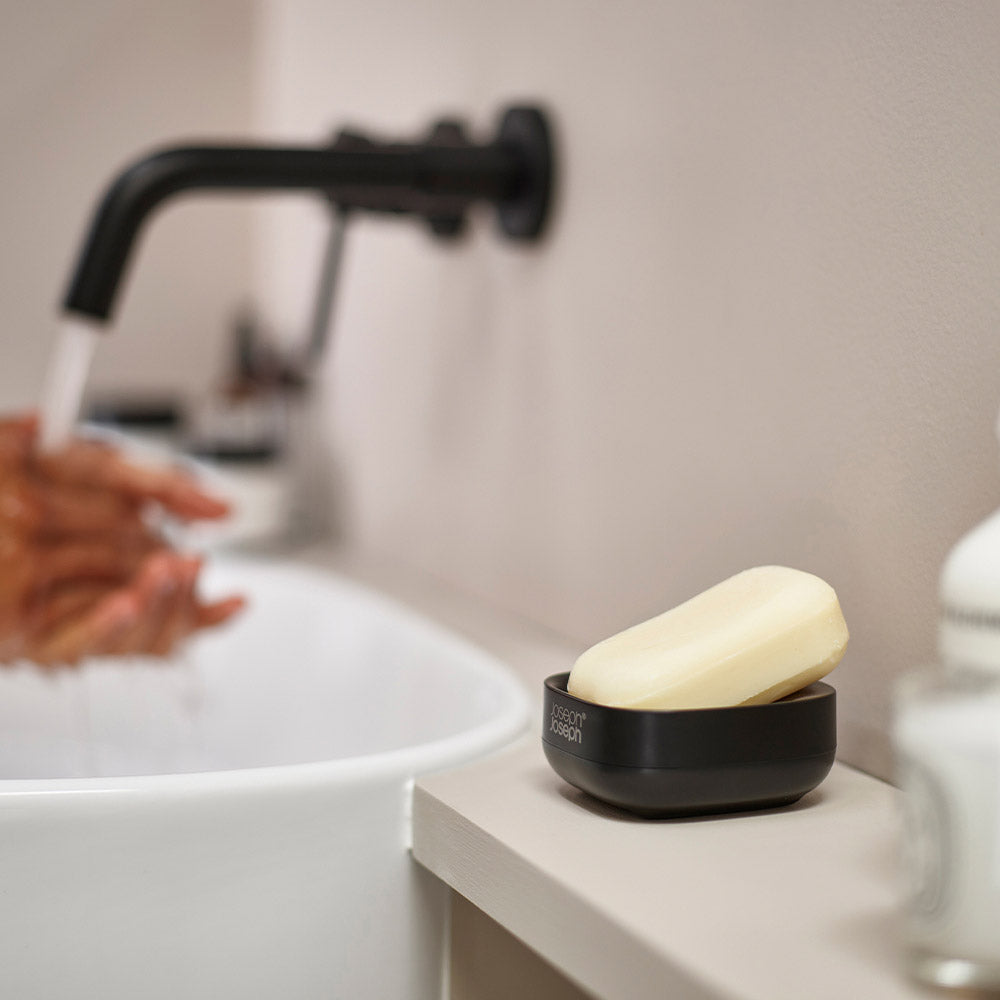 Joseph Joseph Slim Compact Soap Dish Matt Black