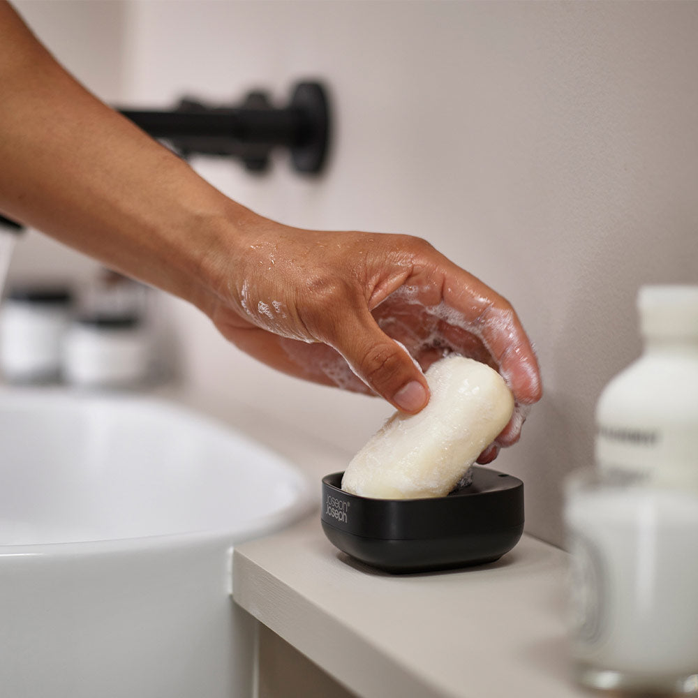 Joseph Joseph Slim Compact Soap Dish Matt Black