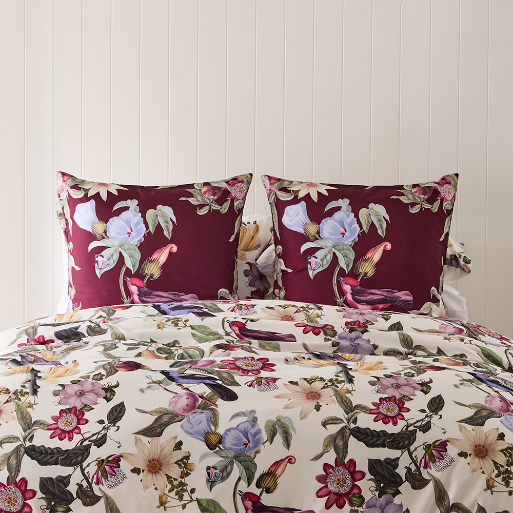 Adorn Living Nadia Set Of 2 European Pillowcases