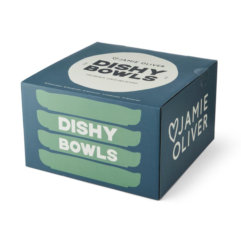 Jamie Oliver Big Love Set of 4 Dishy Bowls 22cm at House