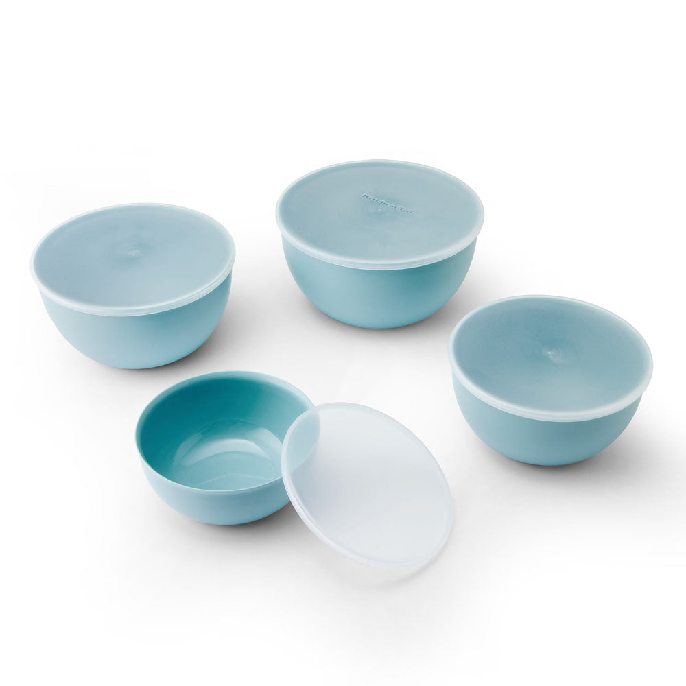 KitchenAid Set of 4 Mixing Prep Bowls with Lids