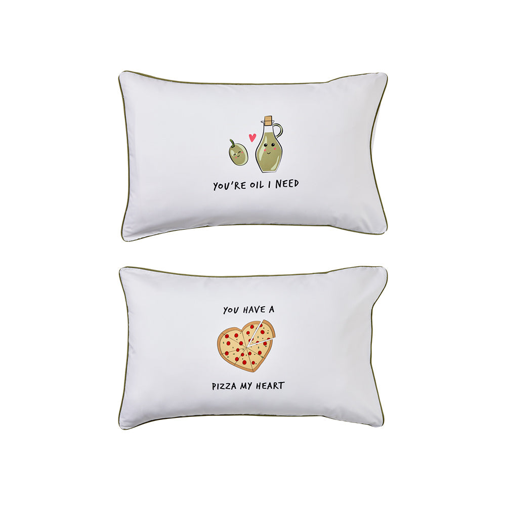 Adorn Living Novelty Pillowcase Perfect Pair
