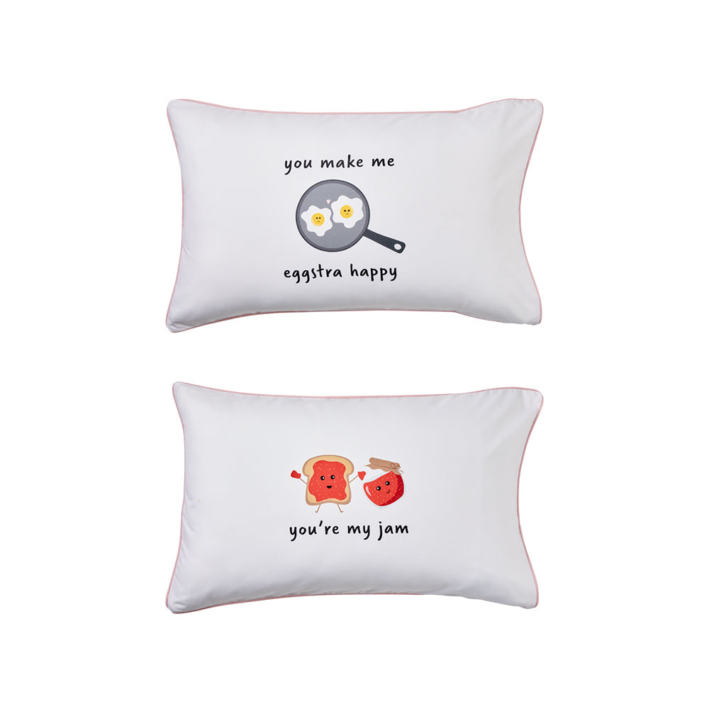 Adorn Living Novelty Pillowcase Perfect Pair