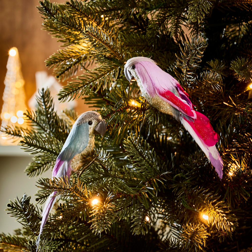 MyHouse Set of 2 Glitter Parrots