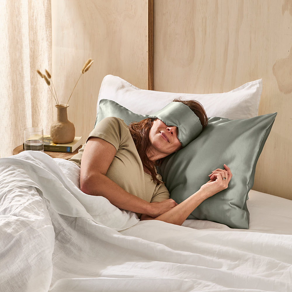 Made Of This Satin Wrap Eye Mask