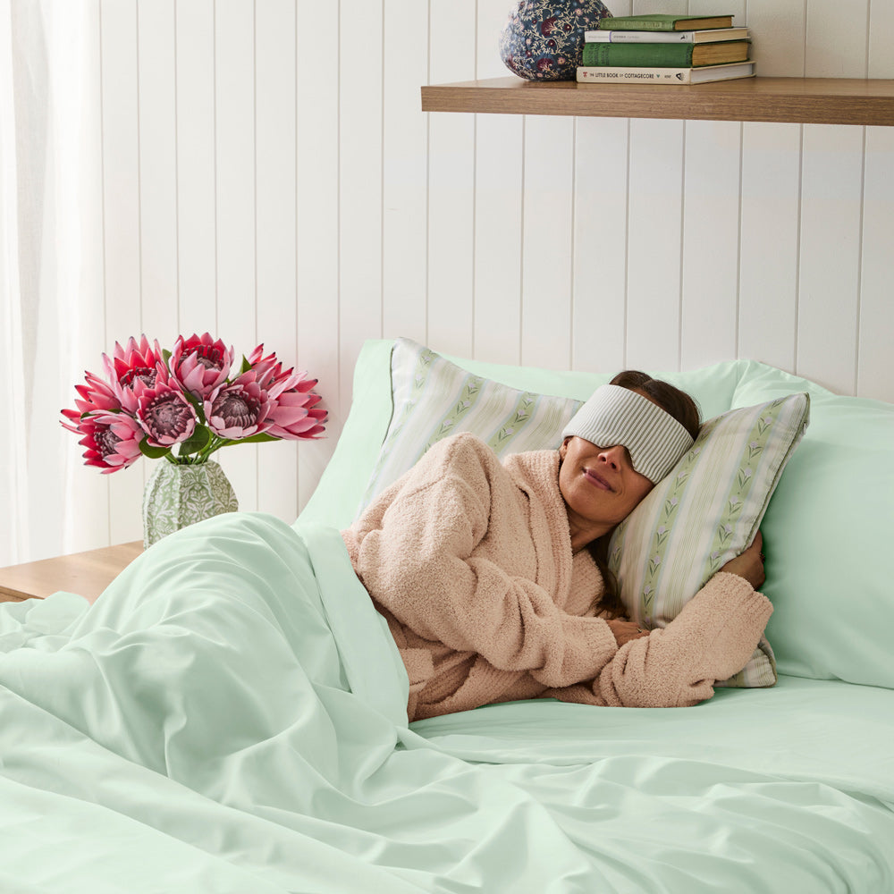 Fleur & Field Jersey Eye Mask