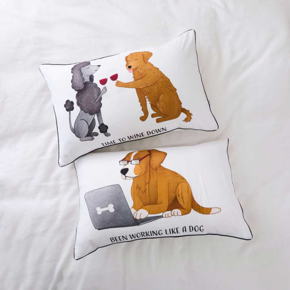 Adorn Living Novelty Pillowcase Perfect Pair