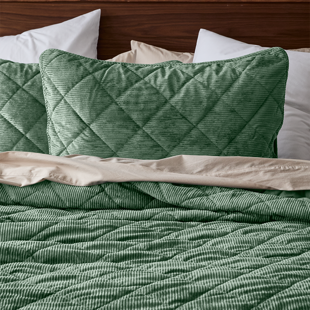MyHouse Corduroy Coverlet Set