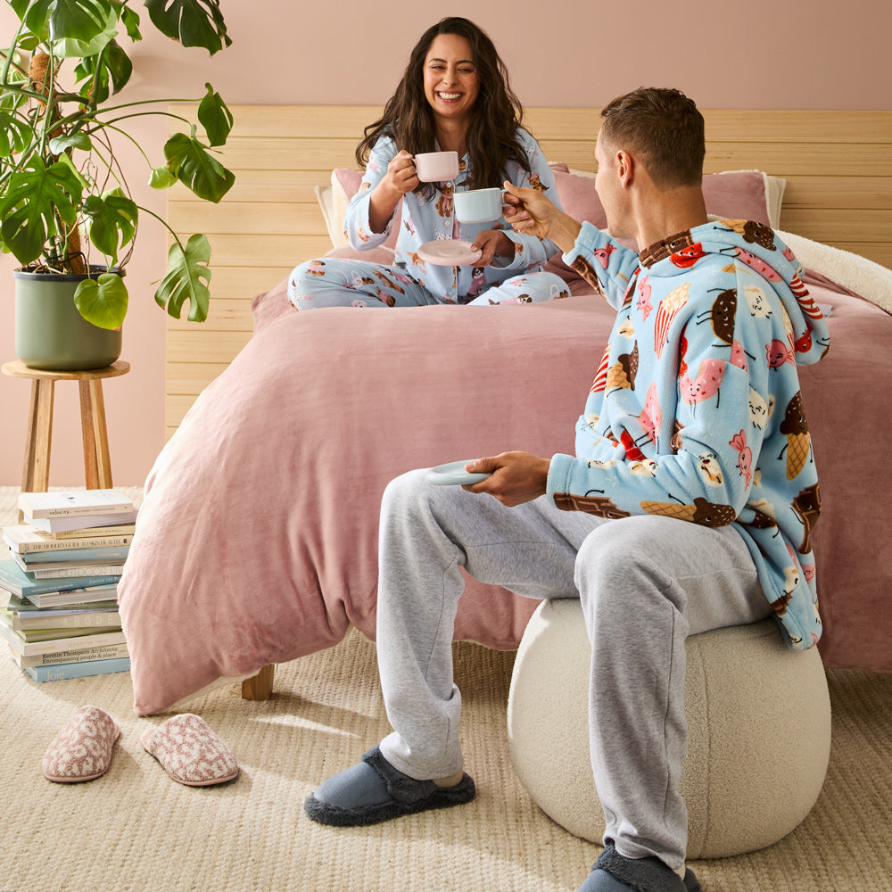 MyHouse Cosy Sherpa Hooded Blanket