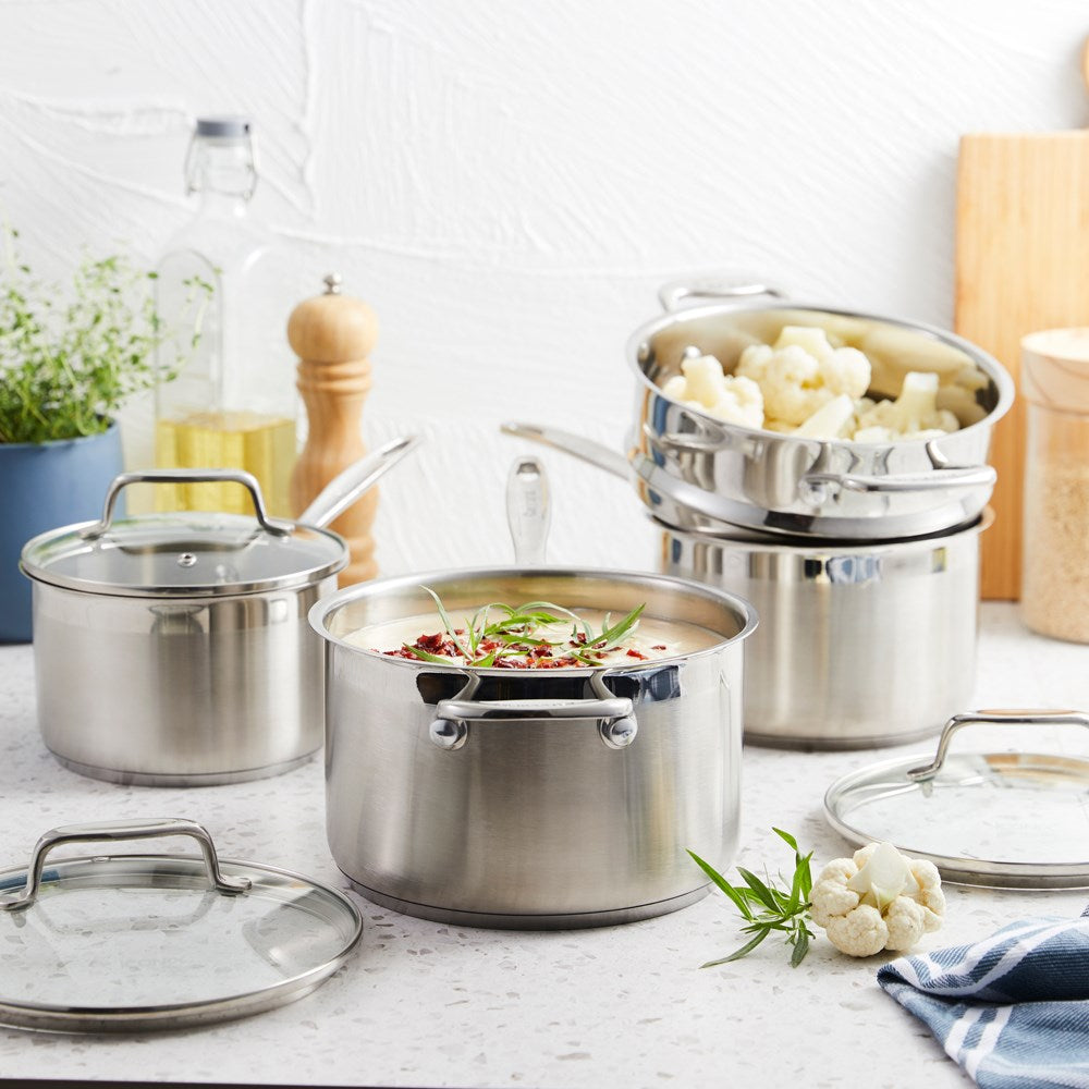 Baccarat iconiX 4 Piece Stainless Steel Cookware Set at House