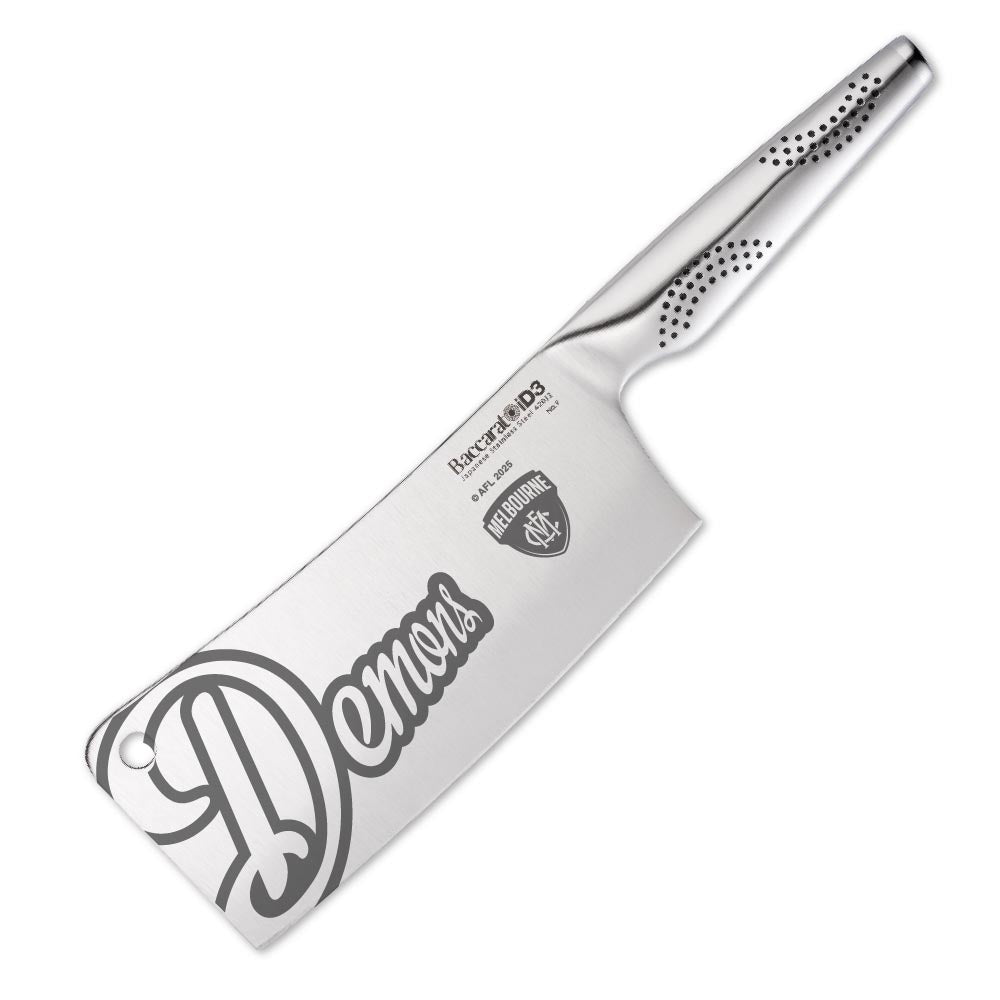 Baccarat iD3 Cleaver 17.5cm AFL Melbourne Demons at House