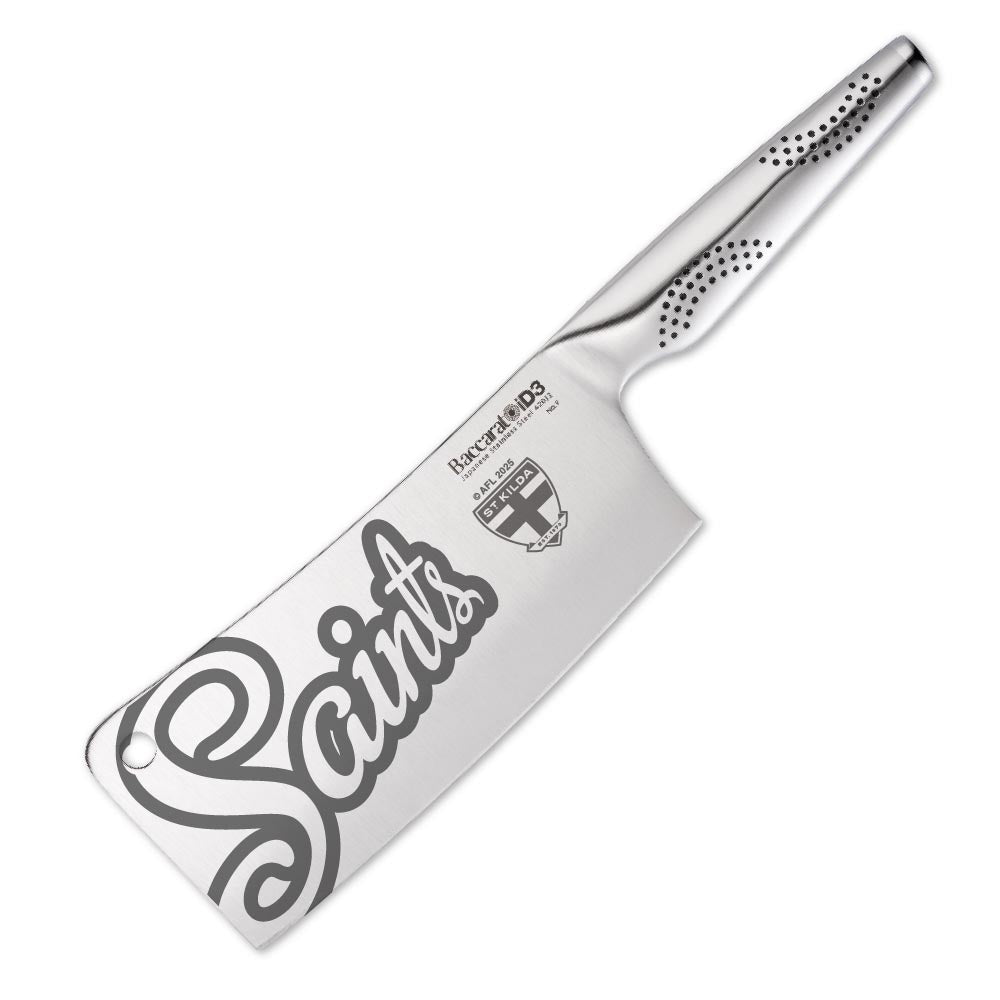 Baccarat iD3 Cleaver 17.5cm AFL St Kilda Saints at House