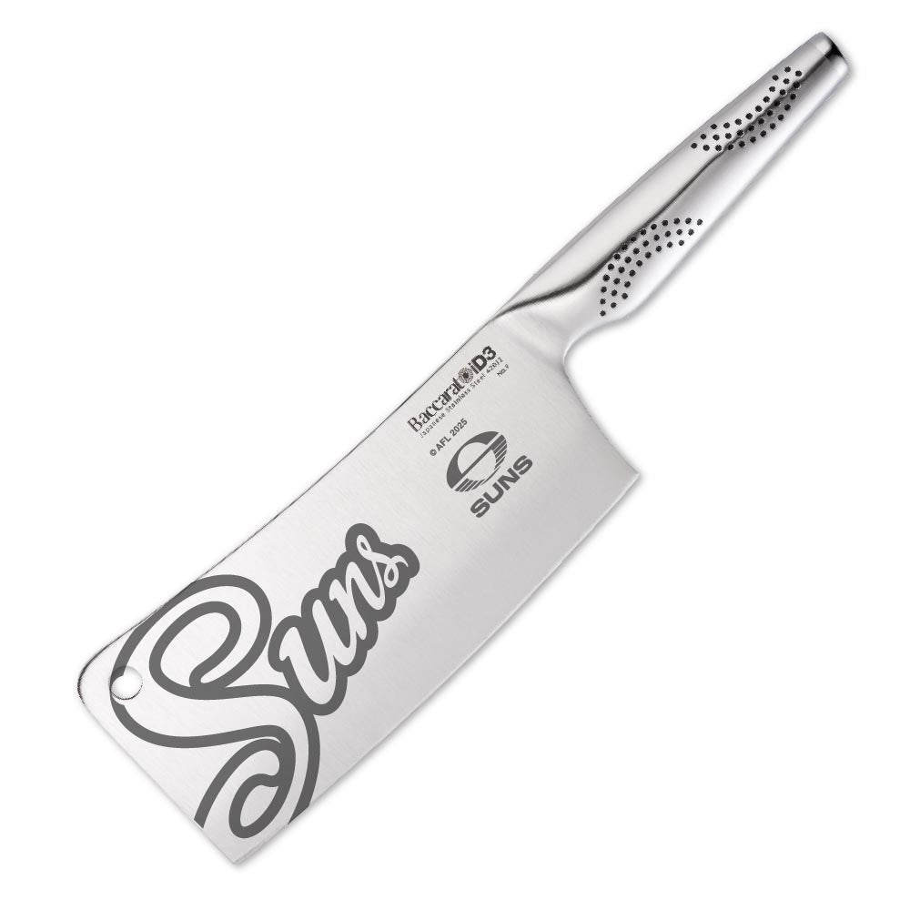 Baccarat iD3 Cleaver 17.5cm AFL Gold Coast Suns at House