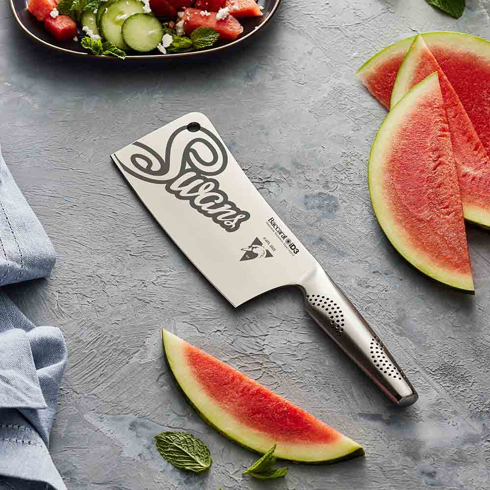 Baccarat iD3 Cleaver 17.5cm AFL Sydney Swans at House