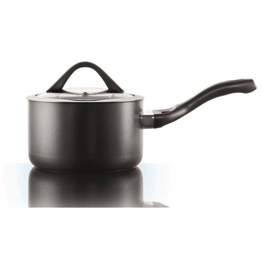 Baccarat iD3 CS Hard Anodised Saucepan with Lid & Bakelite Handle 16cm