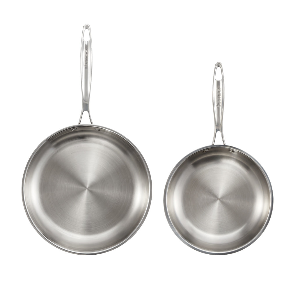 Baccarat iconiX Stainless Steel Twin Frypan 20cm & 26cm at House