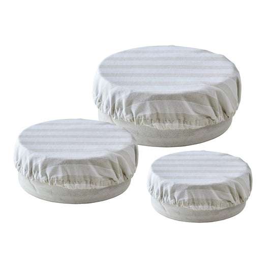 Alex Liddy Harley Set of 3 Striped Food Covers at House