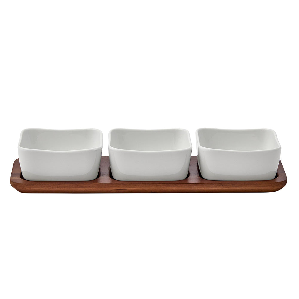 Alex Liddy Classic Serving Bowls With Tray