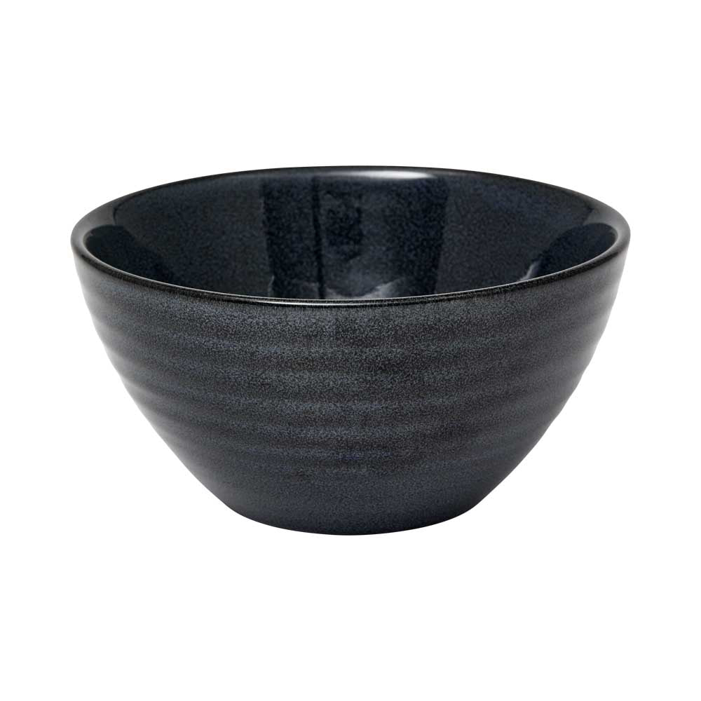 Alex Liddy Rustica Stoneware Bowl 11cm in Navy blue at House