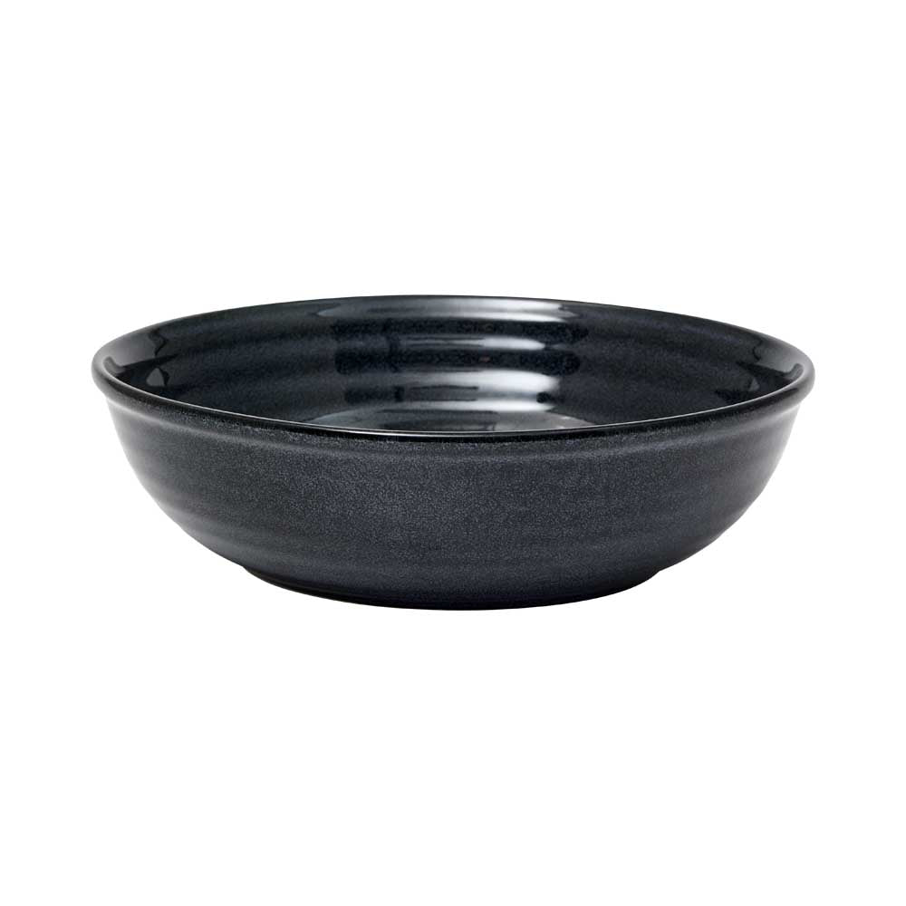 Alex Liddy Rustica Stoneware Bowl 20cm in navy blue at House