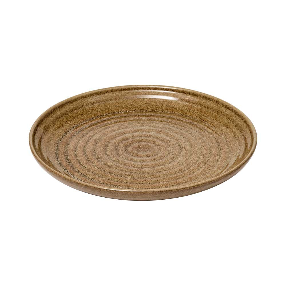 Alex Liddy Rustica Stoneware Plate 21cm in Stone Cream at House