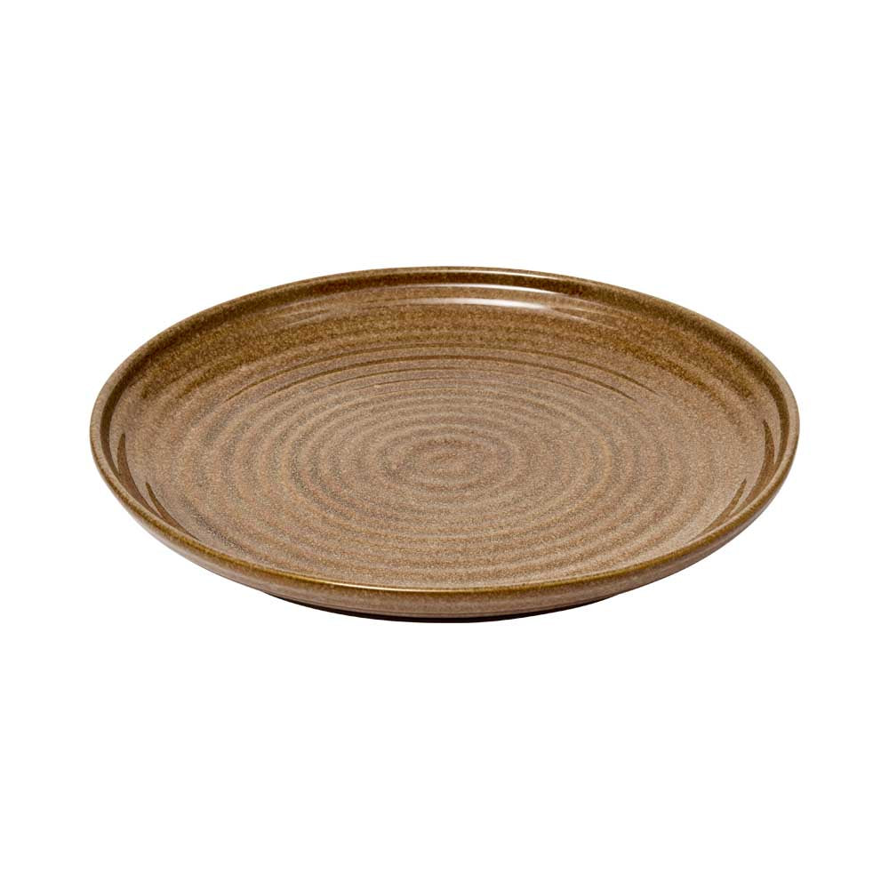 Alex Liddy Rustica Stoneware Plate 27cm in Stone Cream at House