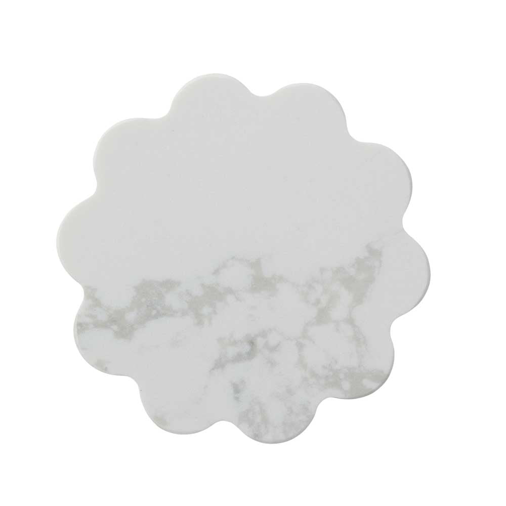 Marie Claire Laguiole Domain Set of 4 Marble Coasters - House