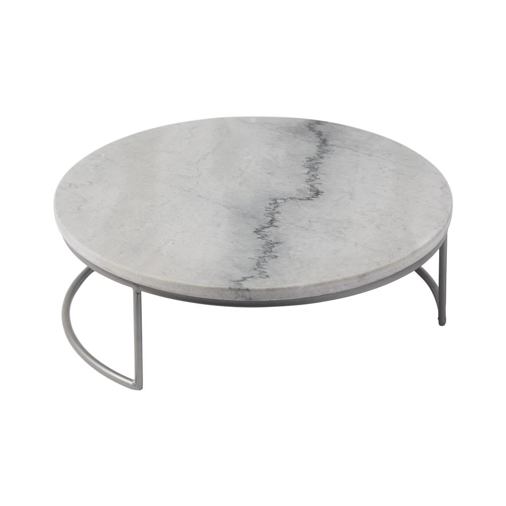 Alex Liddy Slate & Co Marble Serving Board with Stand 30cm - House