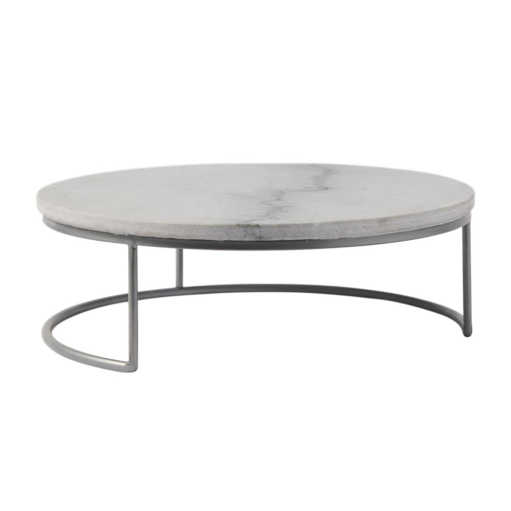 Alex Liddy Slate & Co Marble Serving Board with Stand 30cm - House