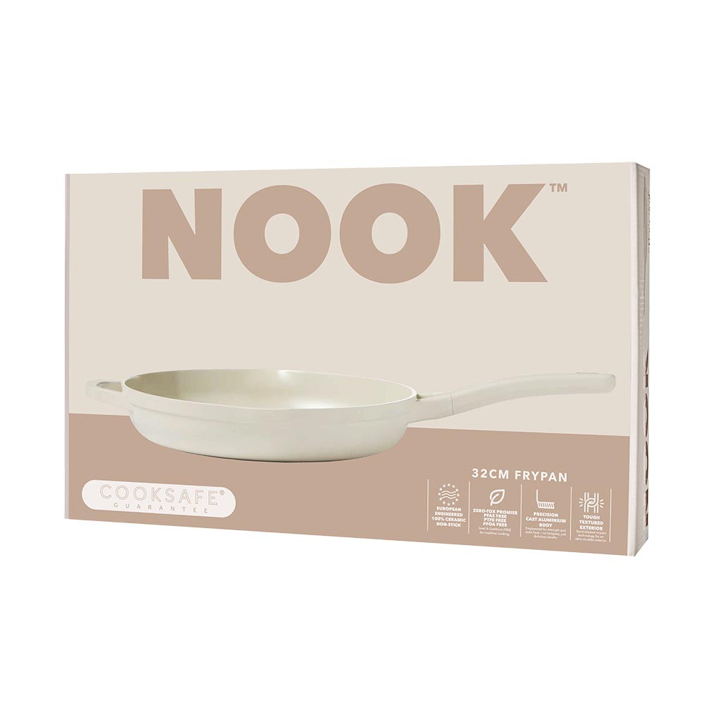 NOOK by Baccarat Frypan with Helper Handle 32cm