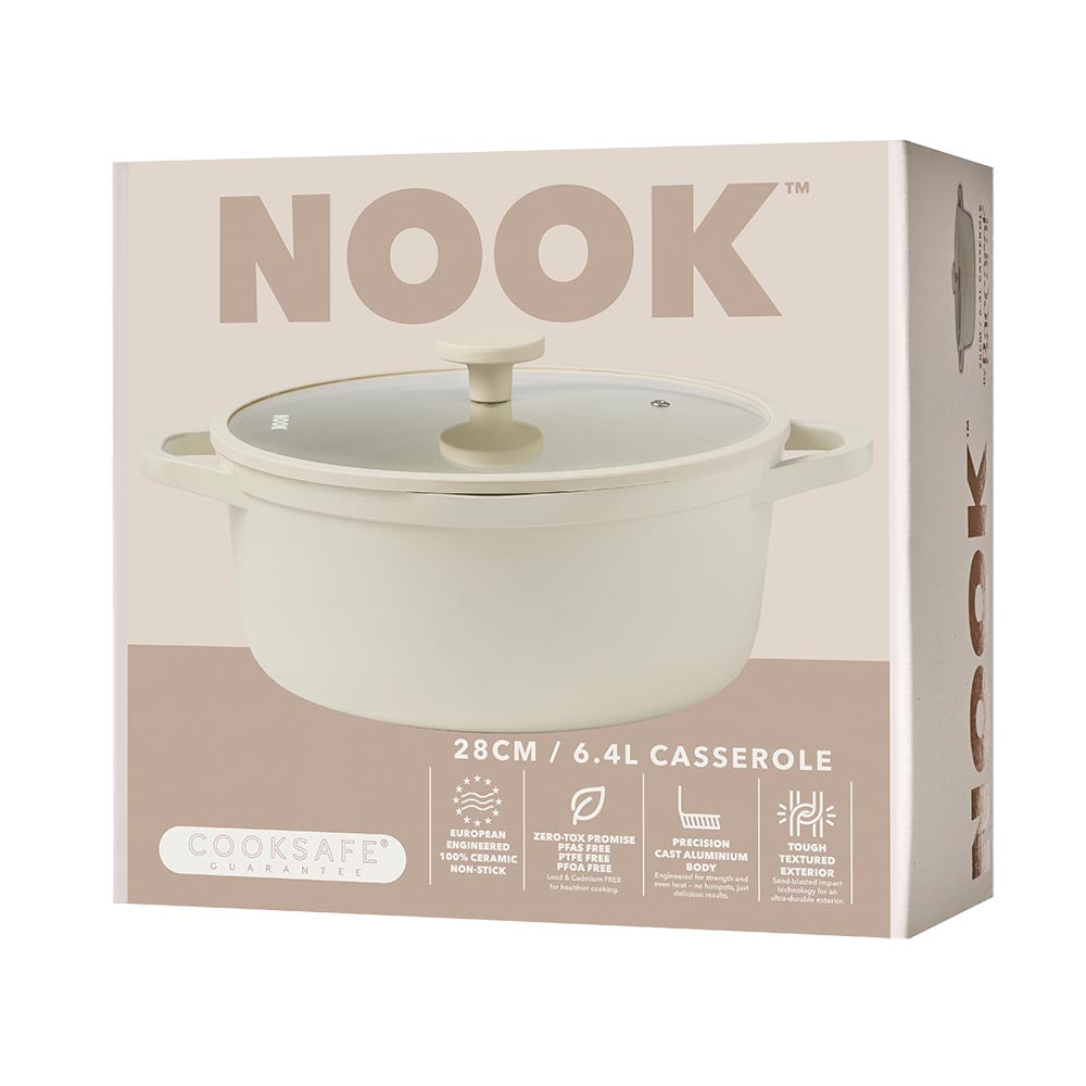 NOOK by Baccarat Casserole with Lid 28cm