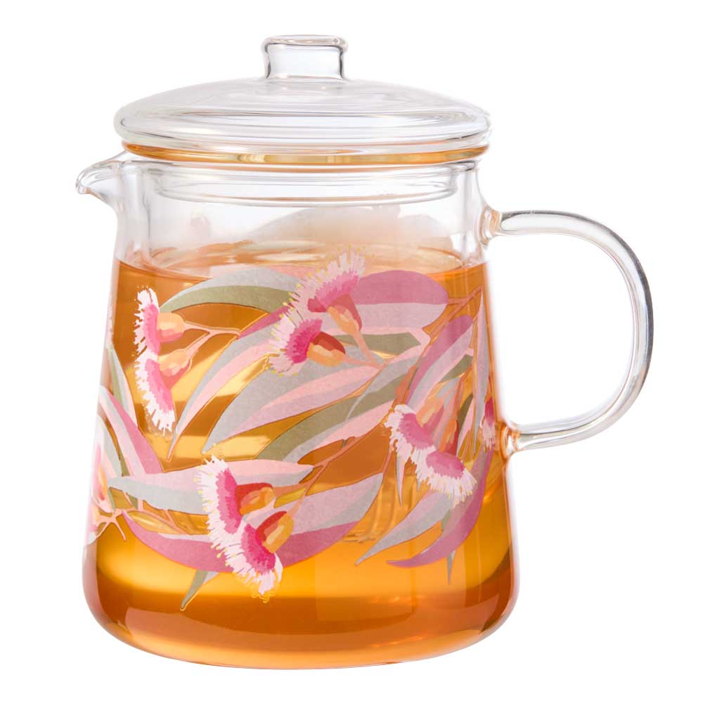Alex Liddy Lottie Glass Teapot 500ml Gumnut - House