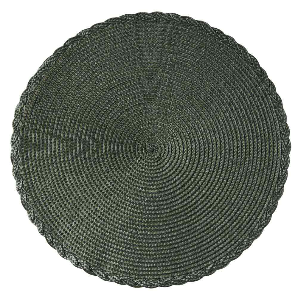 Alex Liddy Set of 2 Round Placemats Forest