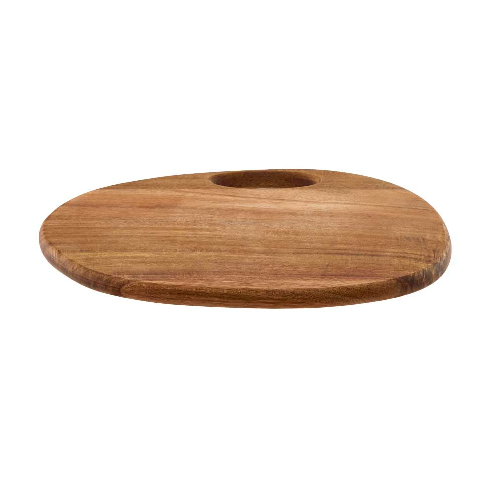 Alex Liddy Acacia Round Serving Board 23cm