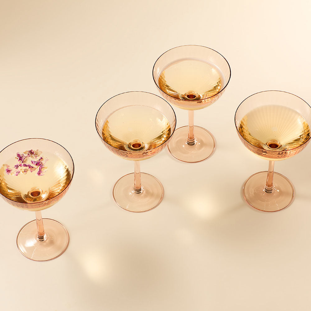 Alex Liddy Mode Set of 4 Coupe Glasses 280ml