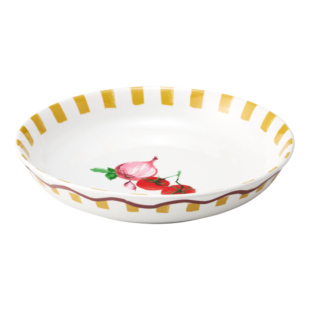 Porto Valentina Round Serving Bowl 30x6cm