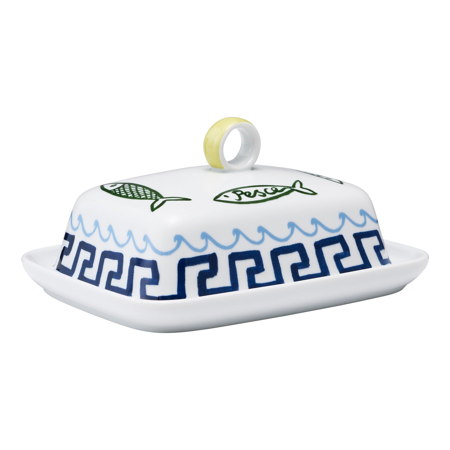 Porto Nautilus Butter Dish 14x18.5x8cm