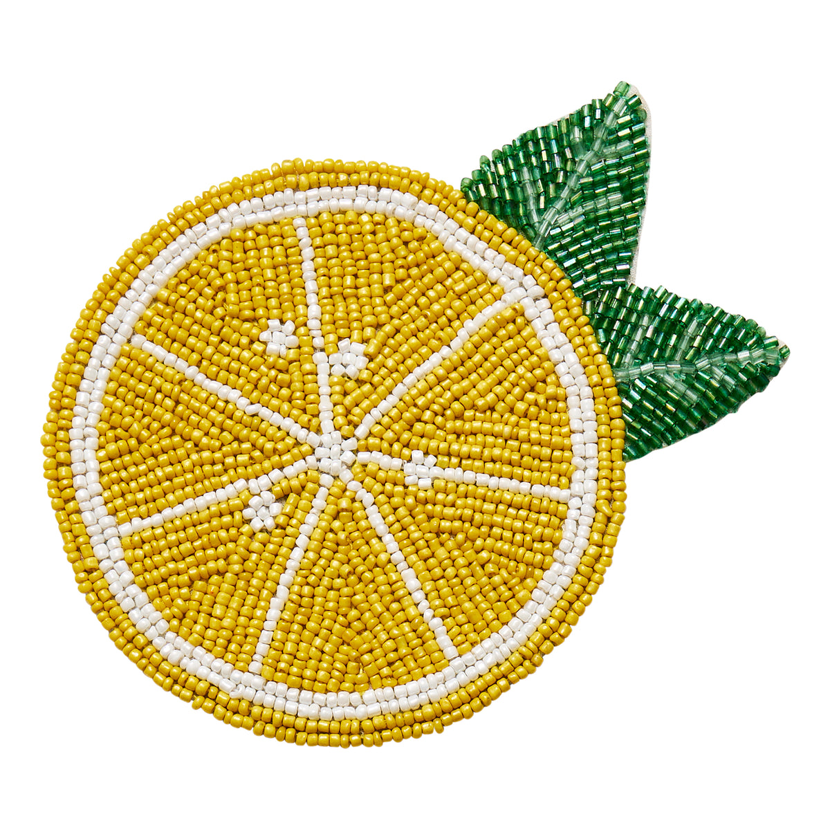 Porto Limone Set of 4 Beaded Coasters 10cm