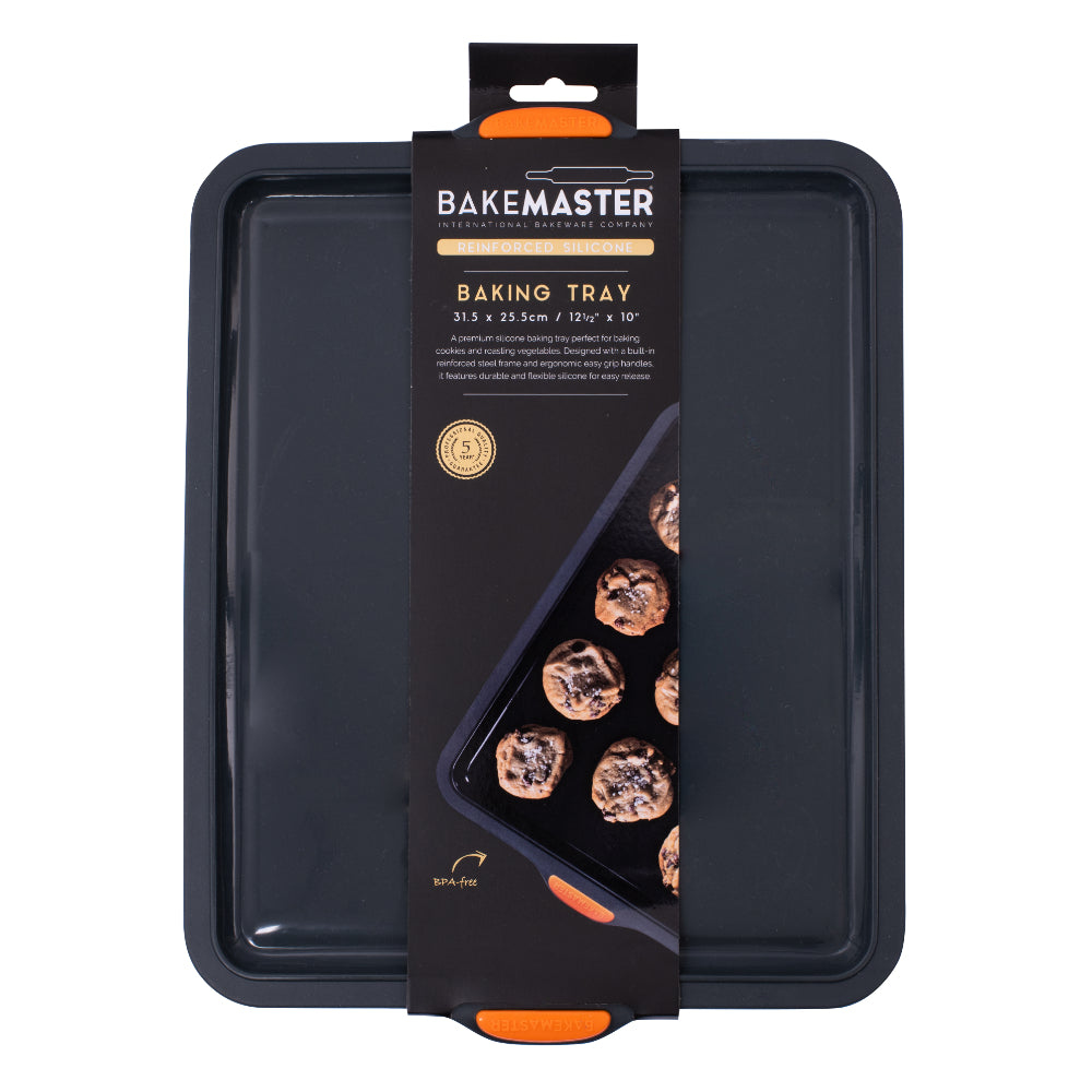 Bakemaster Silicone Baking Tray 31.5x25.5cm