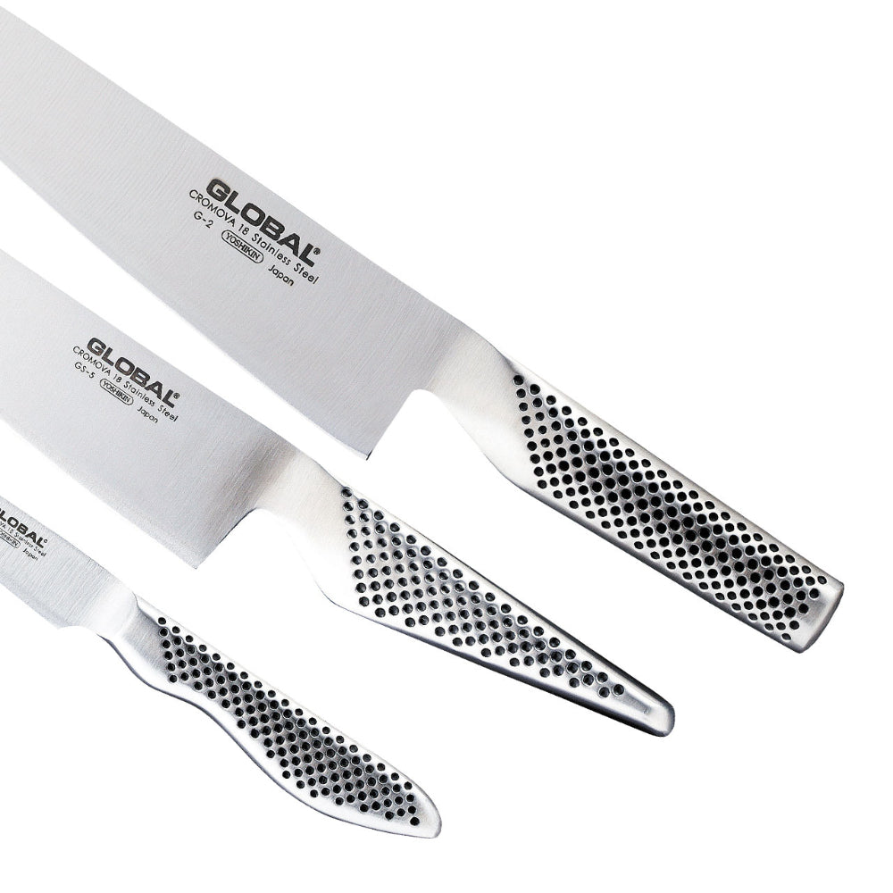 Global Classic 3 Piece Knife Set