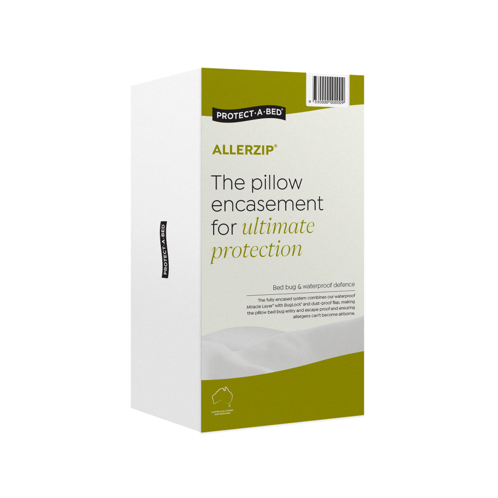 Protect-A-Bed Allerzip Pillow Protector Twin Pack