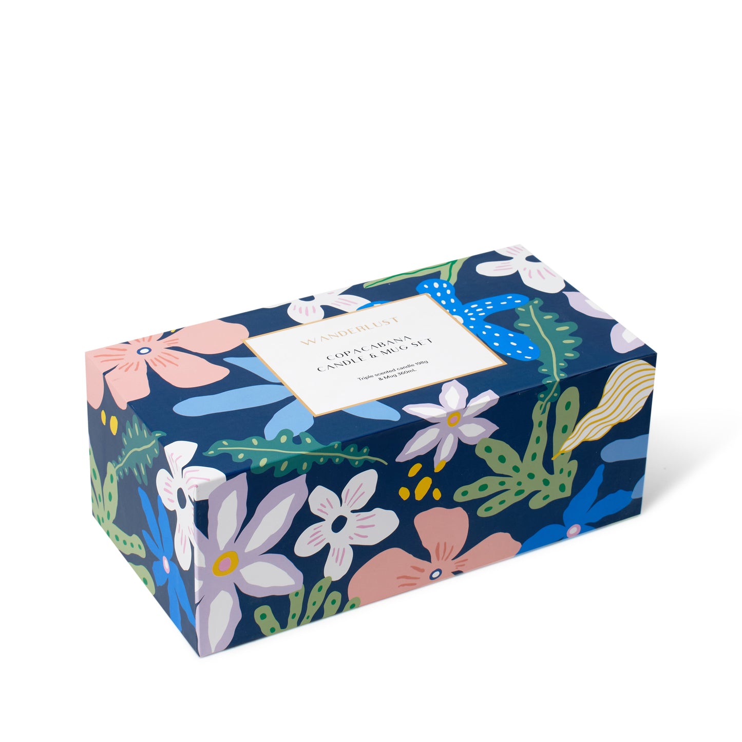 Salt & Pepper Wanderlust Mug with Candle Gift Pack